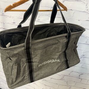 Gray Poshmark duffel Bag